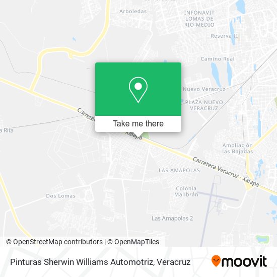Pinturas Sherwin Williams Automotriz map