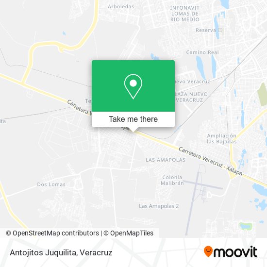 Mapa de Antojitos Juquilita