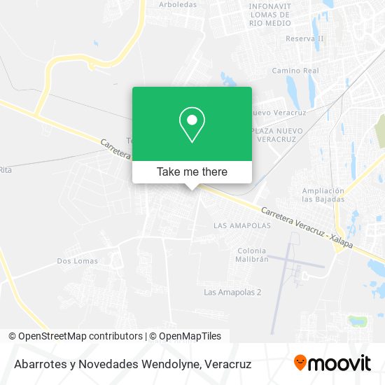 Abarrotes y Novedades Wendolyne map