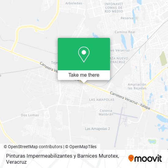 Mapa de Pinturas Impermeabilizantes y Barnices Murotex