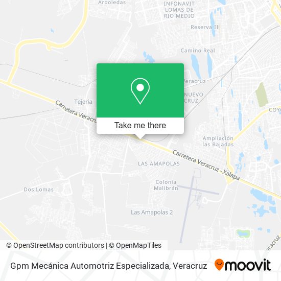 Gpm Mecánica Automotriz Especializada map