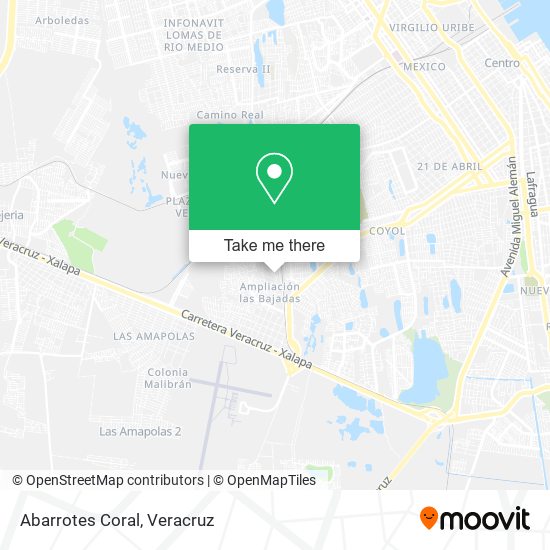 Mapa de Abarrotes Coral