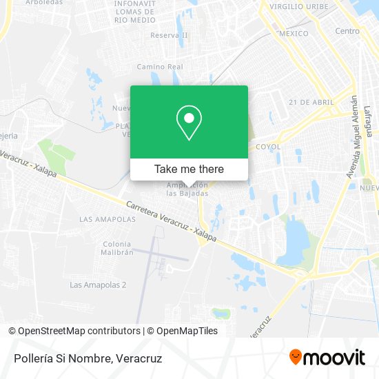 Mapa de Pollería Si Nombre