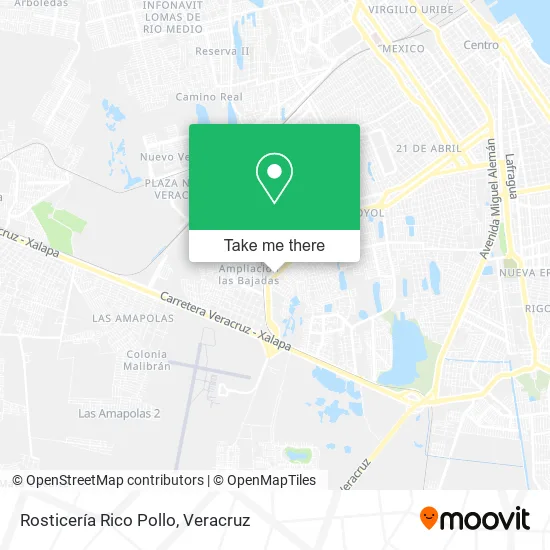 Rosticería Rico Pollo map