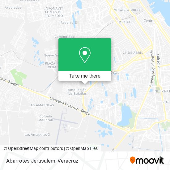 Mapa de Abarrotes Jerusalem