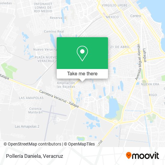Pollería Daniela map