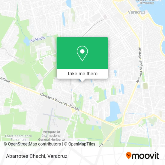Abarrotes Chachi map