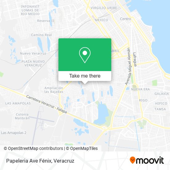 Papeleria Ave Fénix map