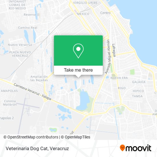 Mapa de Veterinaria Dog Cat