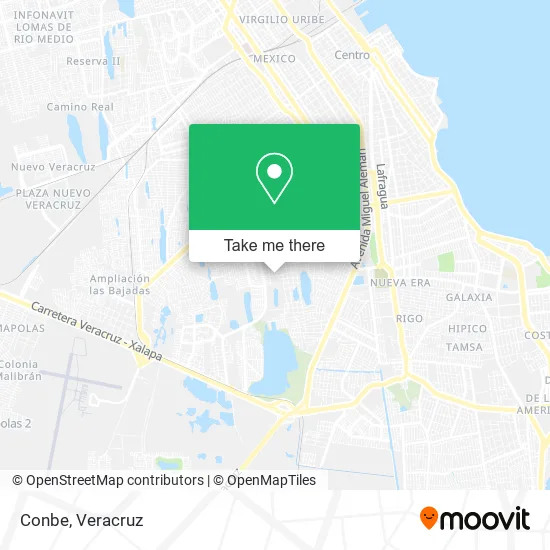 Conbe map