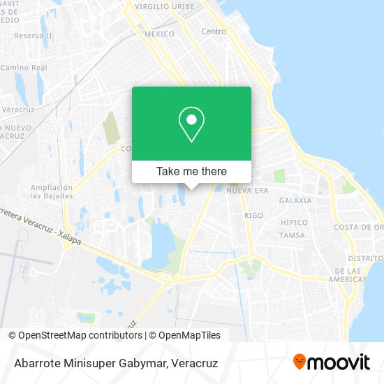 Mapa de Abarrote Minisuper Gabymar