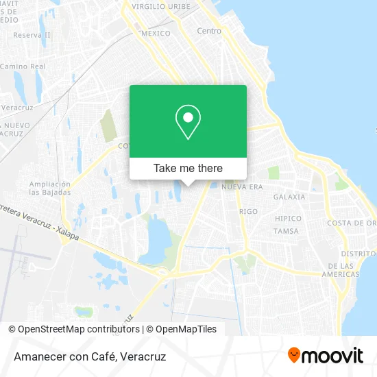 Amanecer con Café map