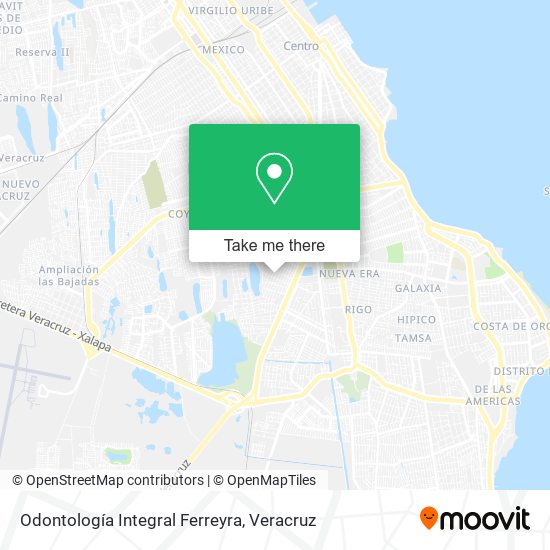Odontología Integral Ferreyra map
