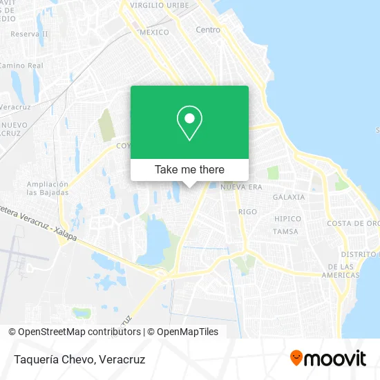 Taquería Chevo map