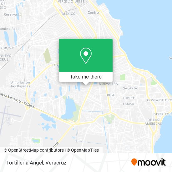 Tortillería Ángel map