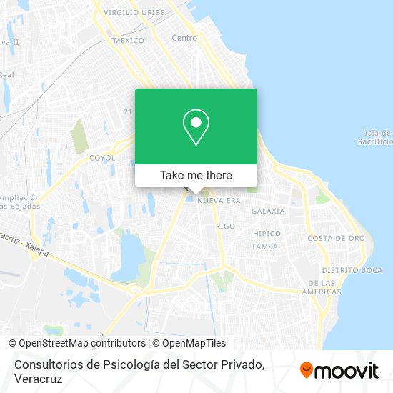 Mapa de Consultorios de Psicología del Sector Privado