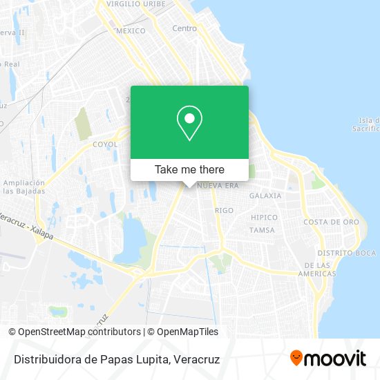 Distribuidora de Papas Lupita map