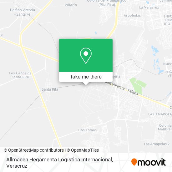 Allmacen Hegamenta Logística Internacional map