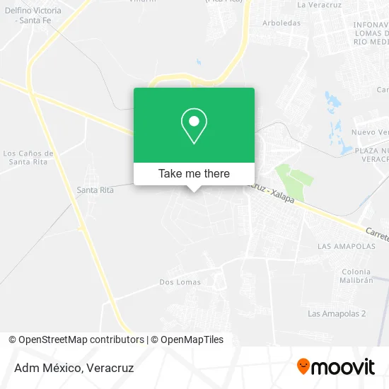 Adm México map