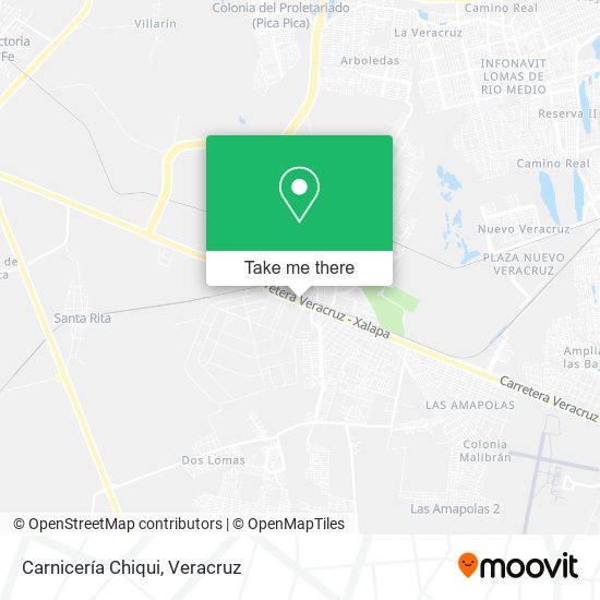 Carnicería Chiqui map