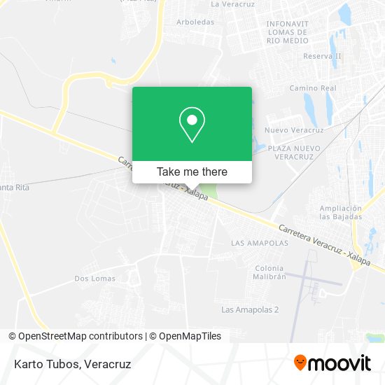 Mapa de Karto Tubos