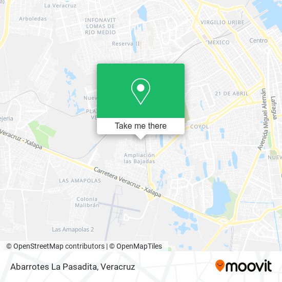 Mapa de Abarrotes La Pasadita