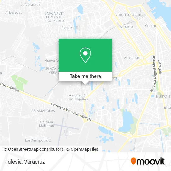 Iglesia map