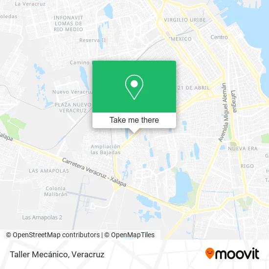 Taller Mecánico map