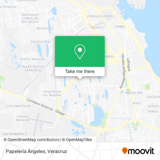 Papeleria Ángeles map