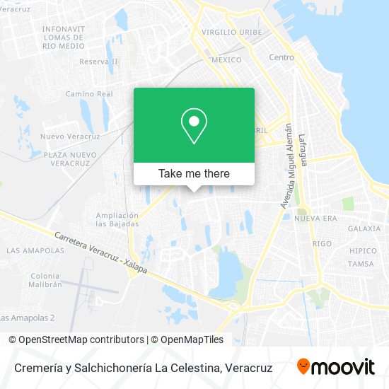 Cremería y Salchichonería La Celestina map
