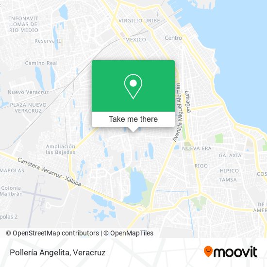 Pollería Angelita map
