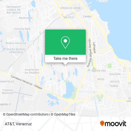 AT&T map