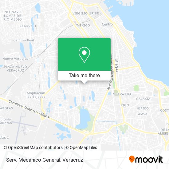 Serv. Mecánico General map