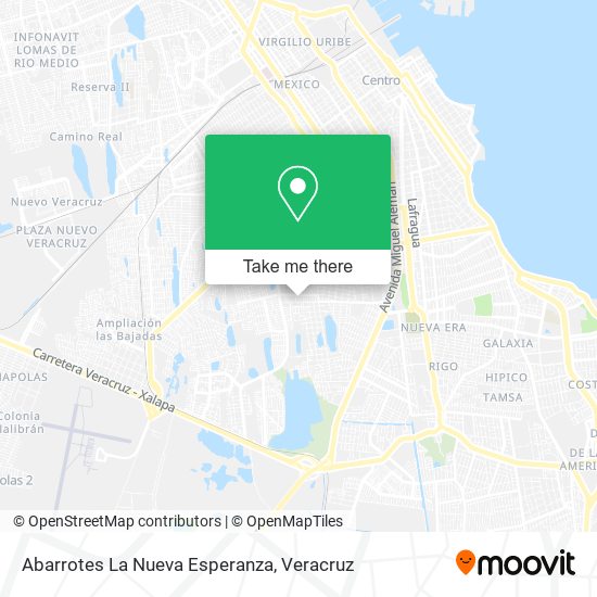 Mapa de Abarrotes La Nueva Esperanza
