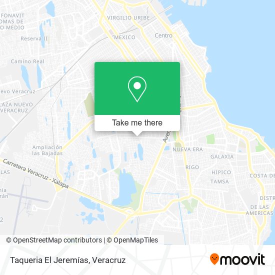 Mapa de Taqueria El Jeremías