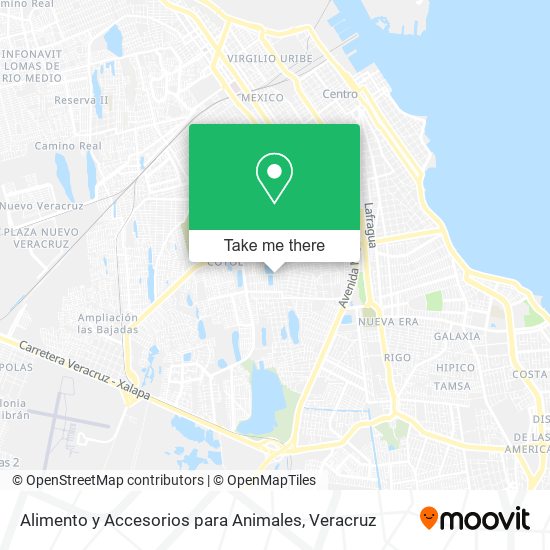 Alimento y Accesorios para Animales map