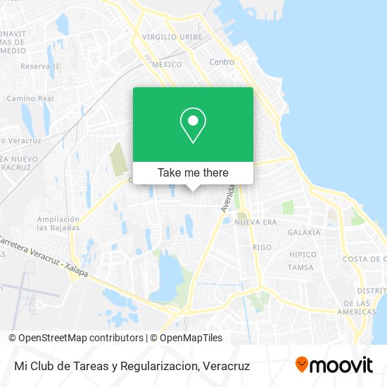 Mapa de Mi Club de Tareas y Regularizacion