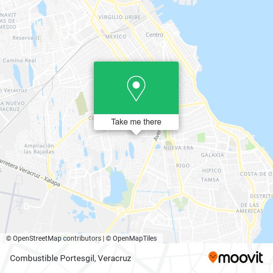 Combustible Portesgil map