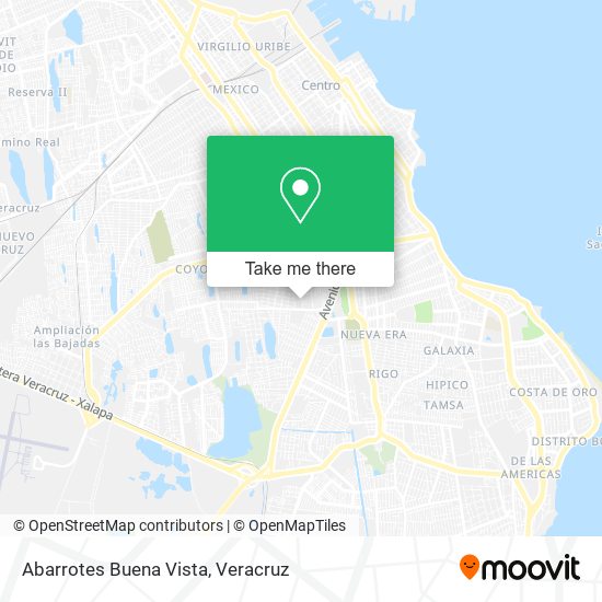 Mapa de Abarrotes Buena Vista