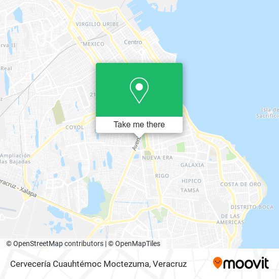 Cervecería Cuauhtémoc Moctezuma map
