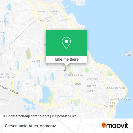 Mapa de Cervespacio Aries