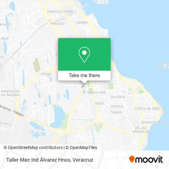 Mapa de Taller Mec Ind Álvarez Hnos