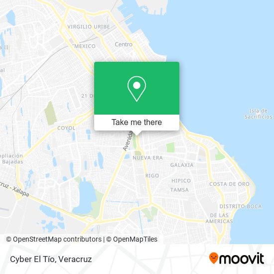 Mapa de Cyber El Tío