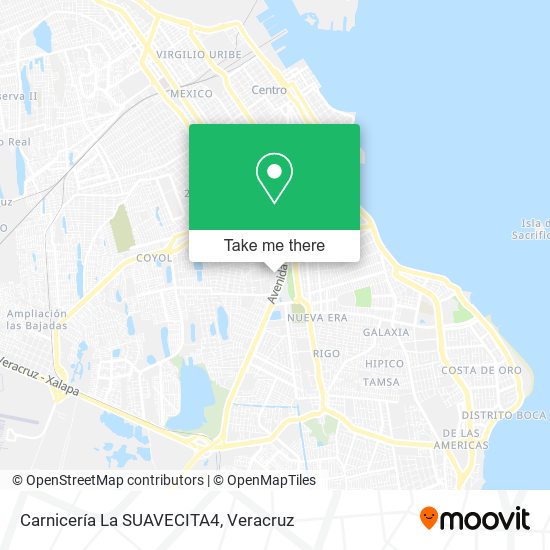 Carnicería La SUAVECITA4 map