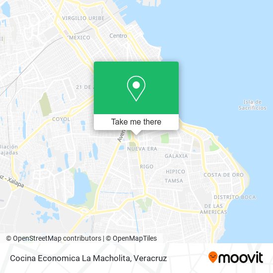 Cocina Economica La Macholita map