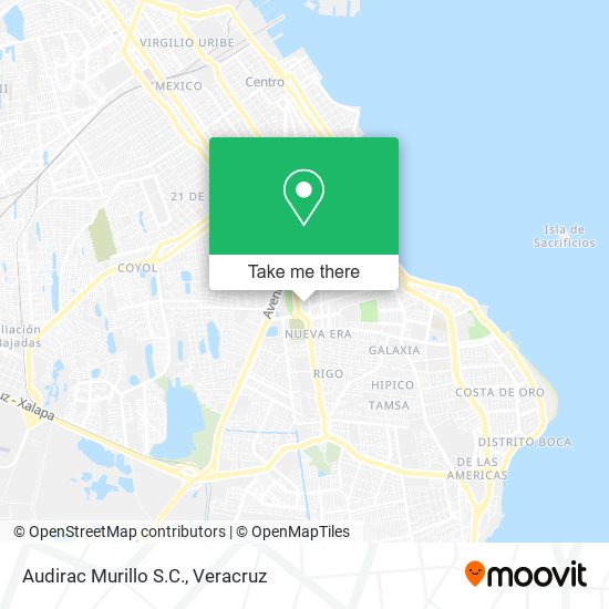 Mapa de Audirac Murillo S.C.