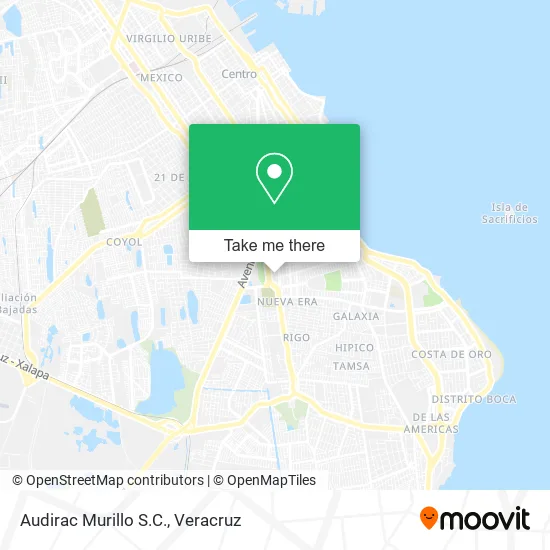 Audirac Murillo S.C. map