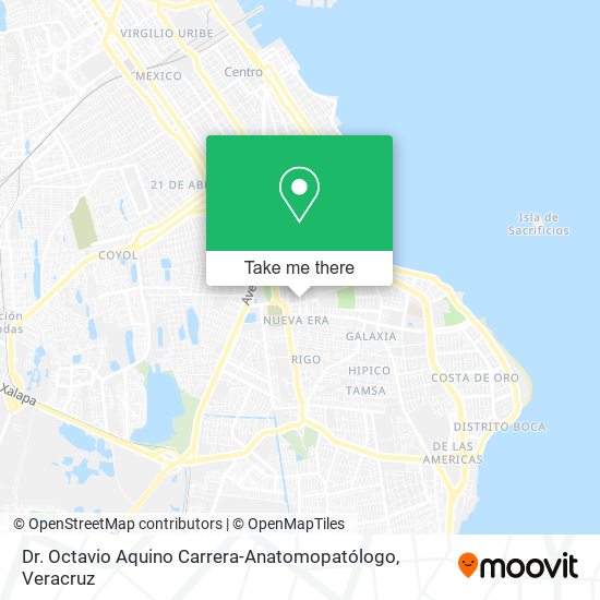 Dr. Octavio Aquino Carrera-Anatomopatólogo map