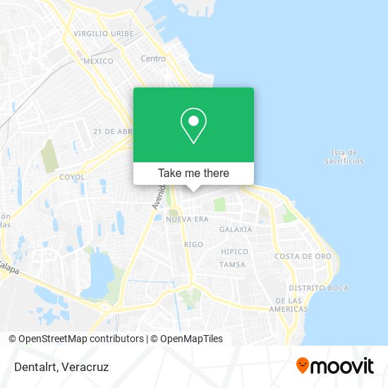 Mapa de Dentalrt