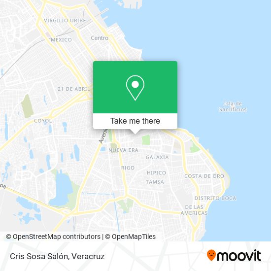 Mapa de Cris Sosa Salón